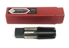 Cleveland 3/4-14NPT CT 5FL Cut Thread Low Hook HSS Taper Pipe Tap W/3T 64218 NOS