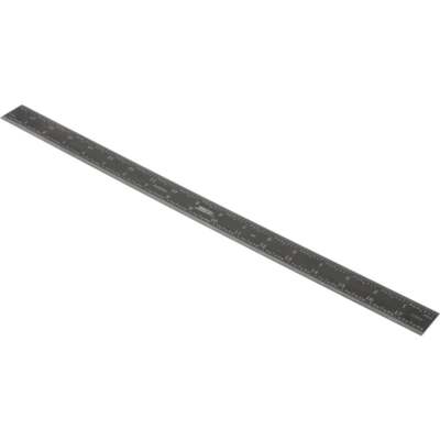SPI 13-903-0 EZ-View Rigid Steel Rule: 16R Graduation, 1-1/8'' Wide x 18'' Long