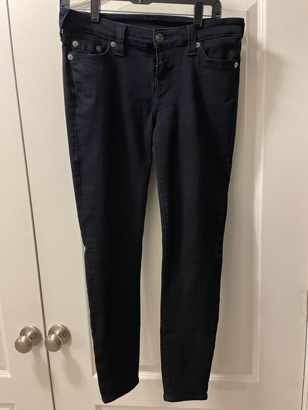 Excellent Condition True Religion Skinny Jeans Dark Blue Size 29
