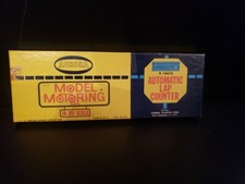 AURORA MODEL MOTORING 9 INCH AUTOMATIC LAP COUNTER TRACK H.O. SLOT  1526- 149
