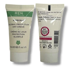 Ren Evercalm Global Protection Day Cream (15ml/0.5fl.oz) Lot Of 2, As Seen