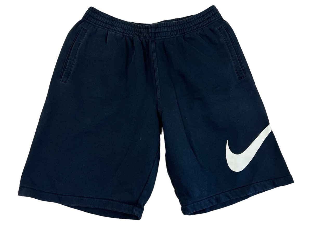 nike sportswear club fleece logo shorts