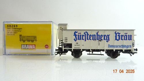 Brawa H0 49269 gedeckter Güterwagen Fürstenberg Bräu der DB in OVP PR7176 | Zustand: Gebraucht
