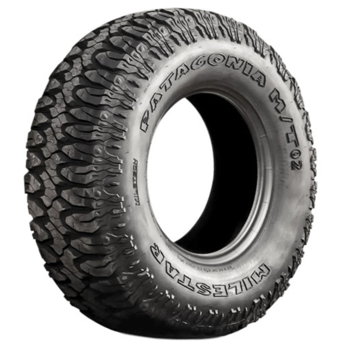 4 New Milestar Patagonia M/t-02 - Lt37x12.50r17 Tires 37125017 37