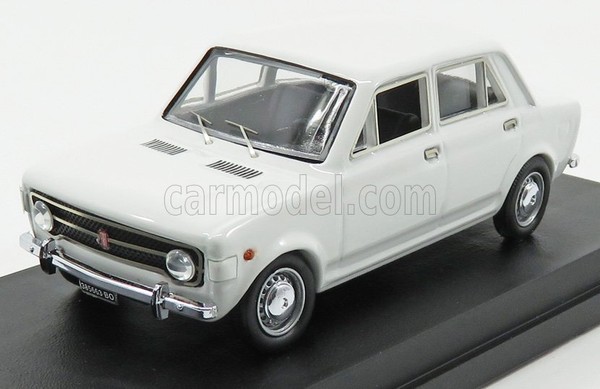 Rio 1/43 Fiat 128 1969 4-TÜRER Weiss Modellbau Statisches Modell Diecast-image