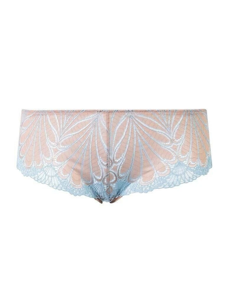 Wonderbra Calzoncillo Corto Glamour Refinado XL 16 Azul Caramelo Encaje Bragas W031T Nuevo Foto 3 de 4