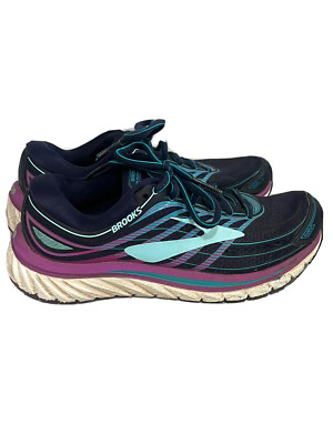 Women’s Size Brooks Glycerin 15 Super DNA Running Shoes Purple/blue