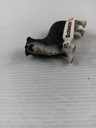 Schleich BLACK & WHITE BORDER COLLIE Dog Figure 2002 Retired 13508 - Picture 2 of 5