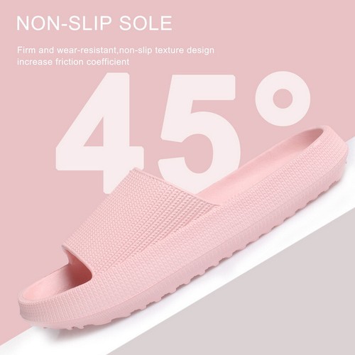 Damen Komfy Schlappy Schlappen Rutschfest Badeschuhe Hausschuhe Pantoffeln Nue - Bild 8 von 22