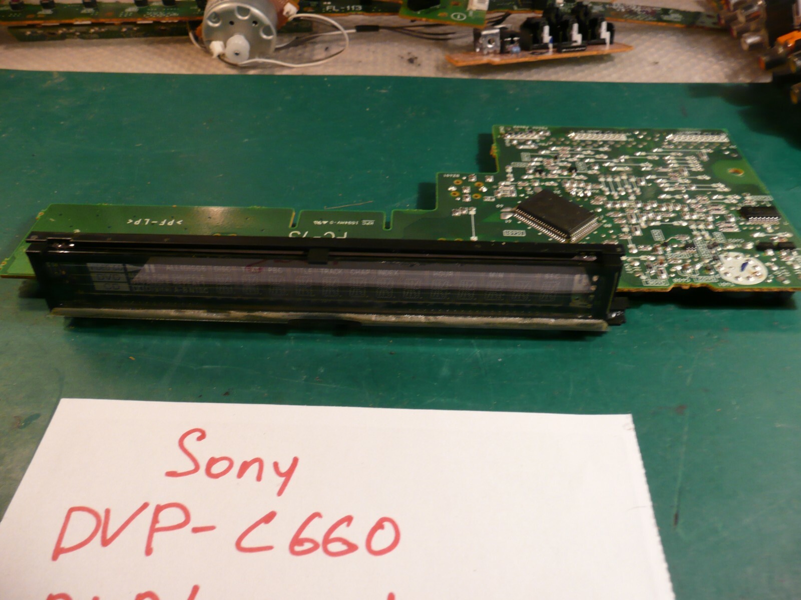 Sony DVPC660 DVD/CD Player Replacement Parts Display Circuit Boards eBay