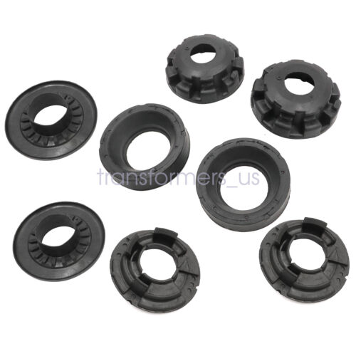 Front Rear Upper & Lower Spring Isolators Kit For 1999-2004 Jeep Grand Cherokee - Picture 8 of 10