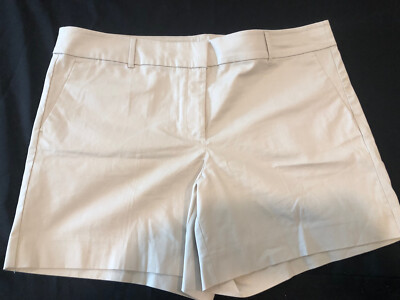 ann taylor dress shorts Ann Taylor MIDI DRESSY Shorts Sz 16 Khaki NWT Amazing Fit!!
