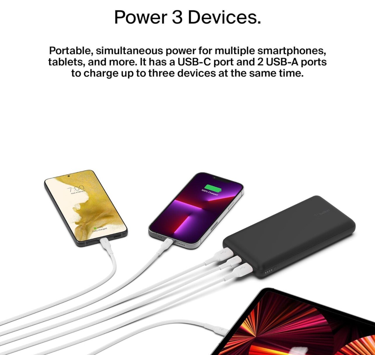 Power Bank Belkin BOOST↑CHARGE 20000mAh Power Bank Black eBay