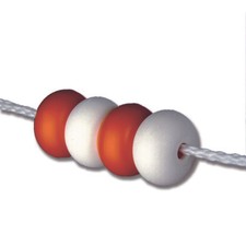 Trem Galleggiante per delimitazione corsie Foro d. mm 13 Colore Arancio 10 pz N1