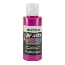 Createx Airbrush Colors 5508-02 Iridescent Ired Fuschia 2 oz. Airbrush Paint