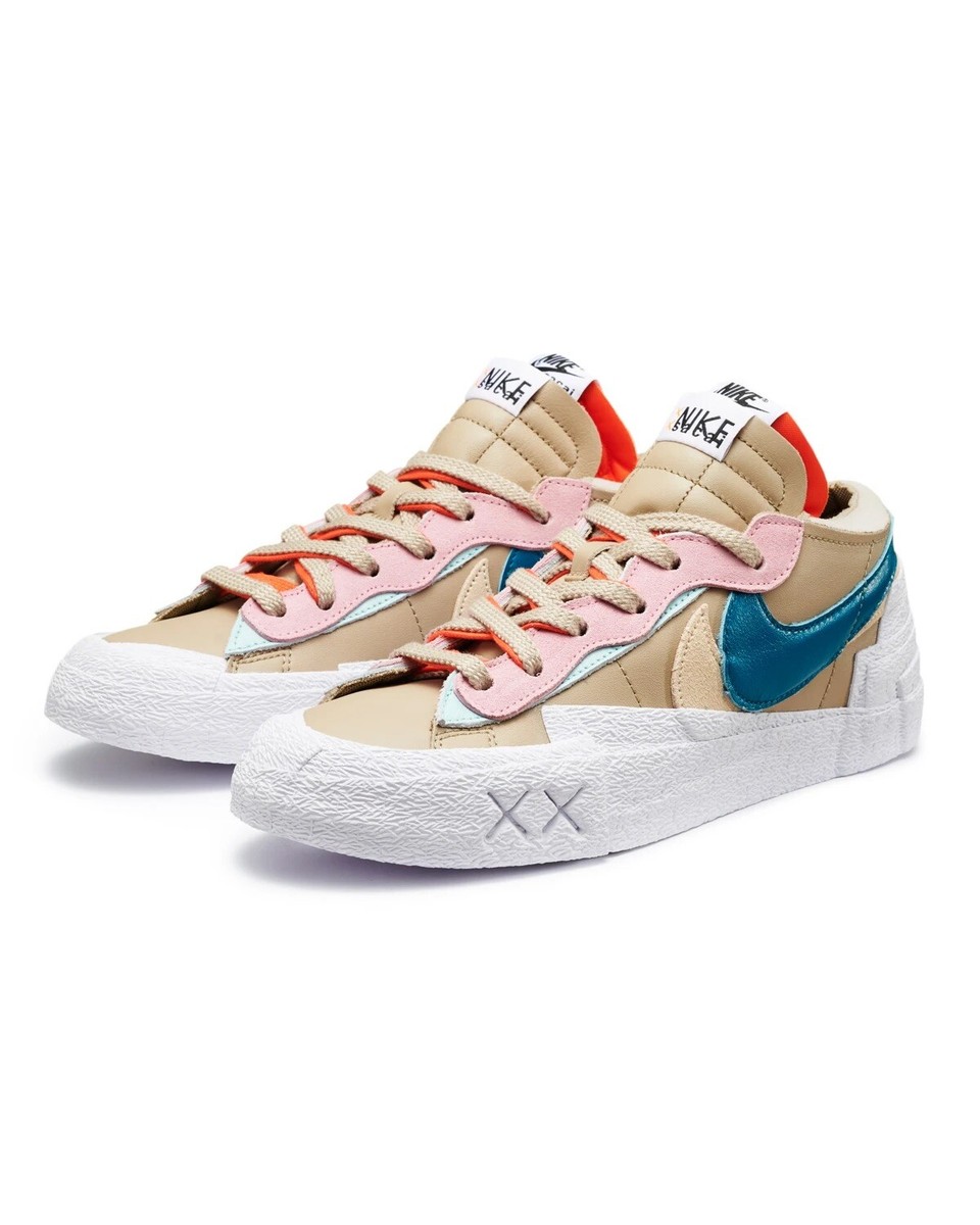 Nike x Sacai x Kaws Blazer low - Size 12 Reed Color