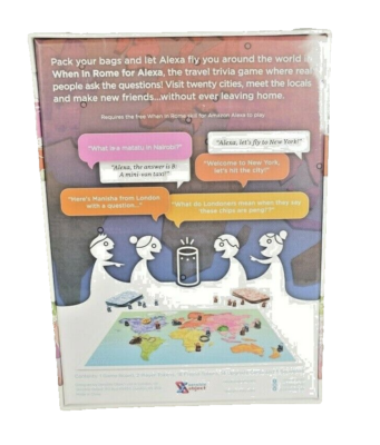 When in Rome Travel Trivia Alexa Skill Game New