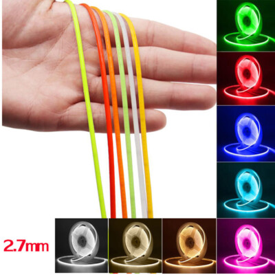 #ad 12V COB LED Tape Light Strip 480LEDs Super Slim 2.7mm For Car Room Home Kitchen $313.98