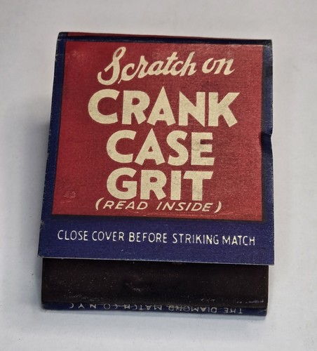 ESSO CRANK CASE GRIT FULL MATCHBOOK ESSOLENE MOTOR OIL GASOLINE CRAIG OIL CO - Picture 4 of 5