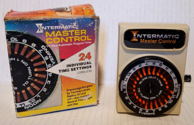 Intermatic Master Control 24 Hour Automatic Program Timer D811