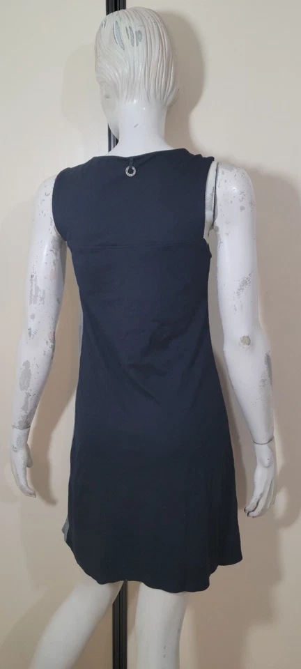 Save The Queen dégriffé Taille 40 robe doublée sans manches noir et grise - Photo 3/4
