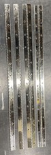 Lot of 4 24” Piano Hinge Made in USA .035” X 1.5” X 24” Nickel Plated USA