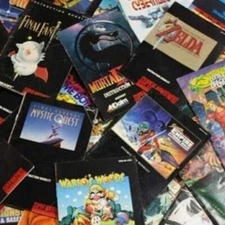 OEM Video Game Instruction Booklet User's Manual Book * Select Your Game Title