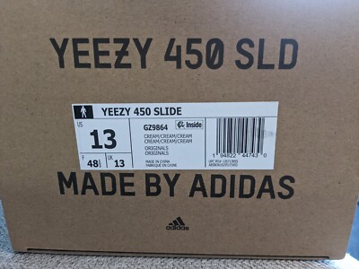Yeezy 450 Slide cream colorway new in box Size 13 Size 13 M Adidas Yeezy 450 Slide Cream GZ9864 Brand New | eBay main image 3