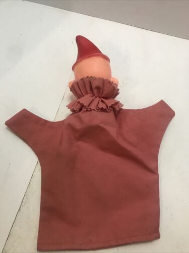 VINTAGE 50er JAHRE GUMMIKOPFZWERG aus SCHNEEWITTCHEN HANDPUPPE ODER GOLFKOPFBEDECKUNG - Bild 2 von 4