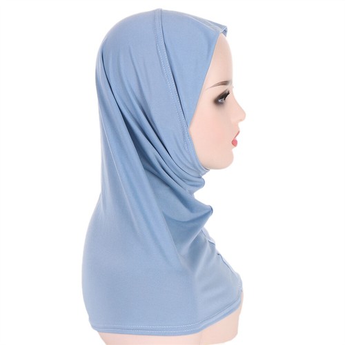 Women Muslim Hijab Amira Head Cover Wrap Islamic Headscarf Instant Headwrap Arab - Picture 16 of 44