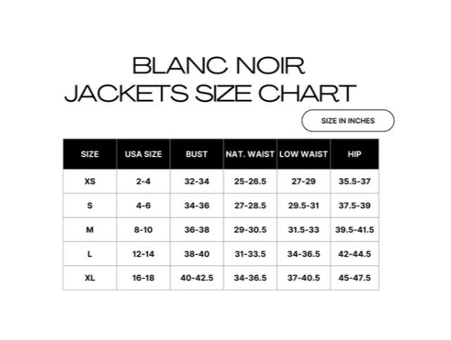 Blanc Noir Updated Traveler Jacket Size S $179 NWT