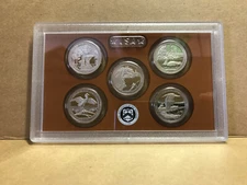2018-S Proof Quarters America Beautiful Park ATB 5 Clad Coins 25¢ No BOX / COA