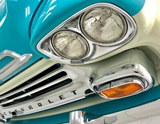 4x Headlights GMC C10 Truck / Chevrolet Suburban Conversion US EU Chevy TÜV H4