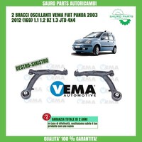 Paar 2 Querlenker vema FüR Fiat Panda 169 2003-2012 (169) 1.1 1.2 Benzin