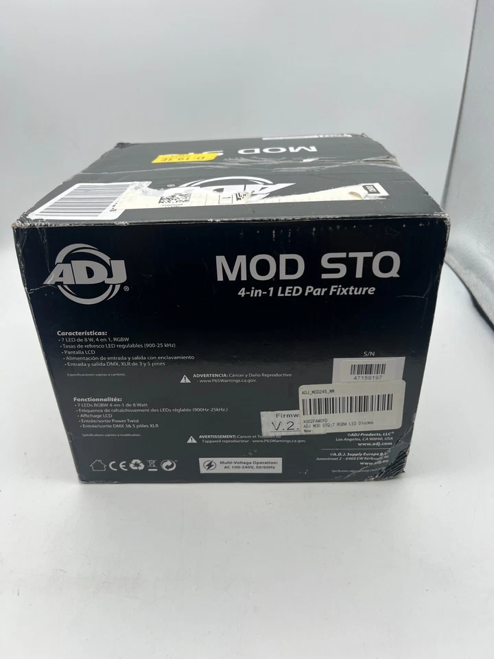 American DJ MOD245 MOD STQ LED Effects Light - Image 2 of 3