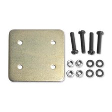 Arkon SPAMPSPLATE Square Mounting Backer Plate with 4-Hole AMPS Drill-Base Patte