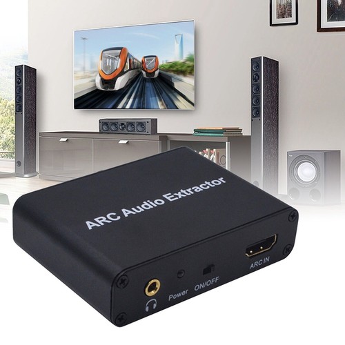 HD-MI ARC Audio Extractor Digital DAC To RCA Coax SPDIF Converter Adapter 3.5 mm - Afbeelding 12 van 16