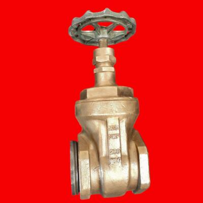 Grinnell 125 SWP Bronze Threaded Gate Valve, FIG 3000, 3'' Npt 
