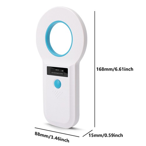 Handheld Animal Pet Microchip Readers EMID FDX-B(ISO11784/85) Pet Tag Scanners - Picture 17 of 18