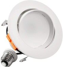 4-Inch LED Gimbal Recessed Retrofit Downlight, 11W 65W Equiv. 