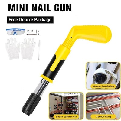 Manual Mini Steel Nail Gun Power Adjustable Wall Nail Guns for Wall Ceiling x