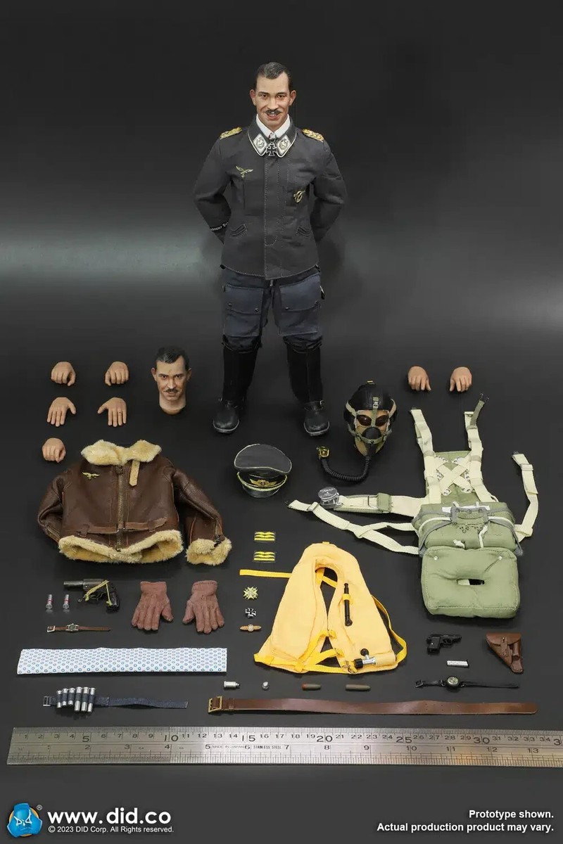 ❶ DRAGON 1/6 ミリタリーフィギュア Adolf Galland 1/6 Scale Dragon In Dreams DID WWII German Adolf Galland