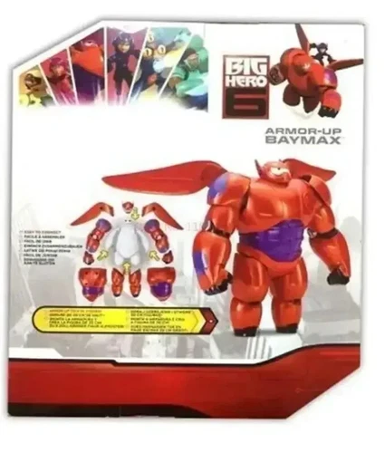 New Disney Big Hero Figurine 6 Baymax Action Figure Toy Model Big White Robot - Picture 5 of 7