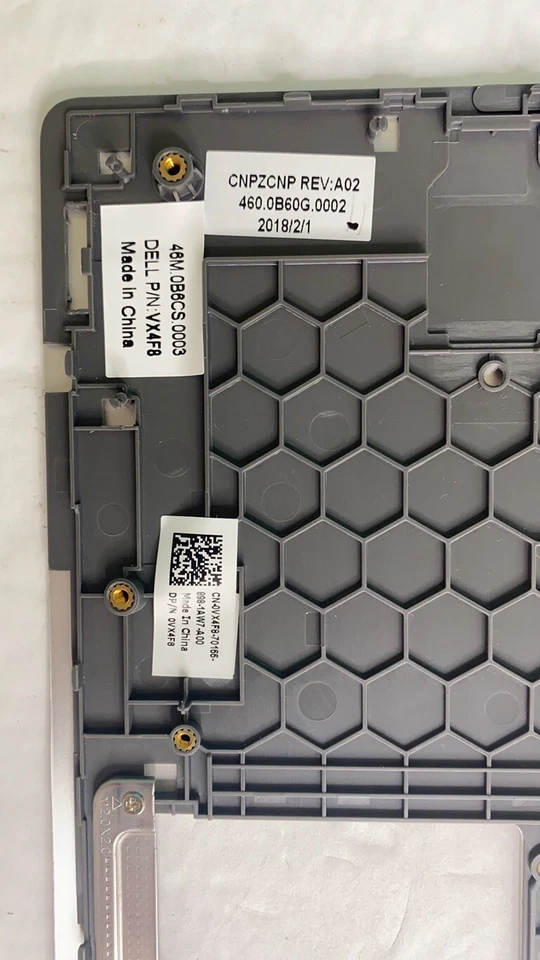 New DELL INSPIRON 13 7370 LAPTOP PALMREST TOP COVER SILVE VX4F8 0VX4F8 - Image 3 of 3