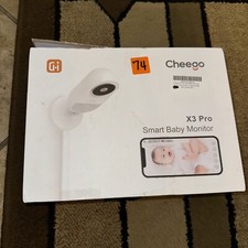 Cheego X3 Pro Smart Baby Monitor with Real-Time Contactless Breathing Sleep ...