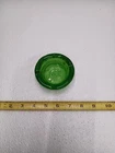 Vintage Blenko Glass Ashtray Pristine Condition Emerald Green