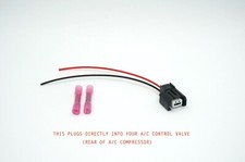 AC Compressor Control Valve CV PLUG CONNECTOR for 18-19 Hyundai Sonata 2.0L 2.4L