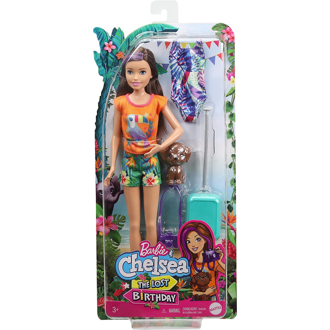 Barbie and Chelsea The Lost Birthday Play Doll & Accessories 9 Inch Mattel