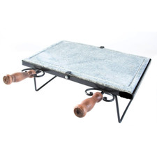 Gril En Pierre Ollaire 50 Cm X 30 Cm