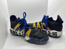 Adidas Dame 6 Stone Cold Damian Lillard Austin 3:16 Black Blue Mens Size 7.5